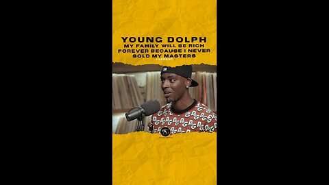 @youngdolph My family will be rich forever because I never sold my masters. 🎥 @genius