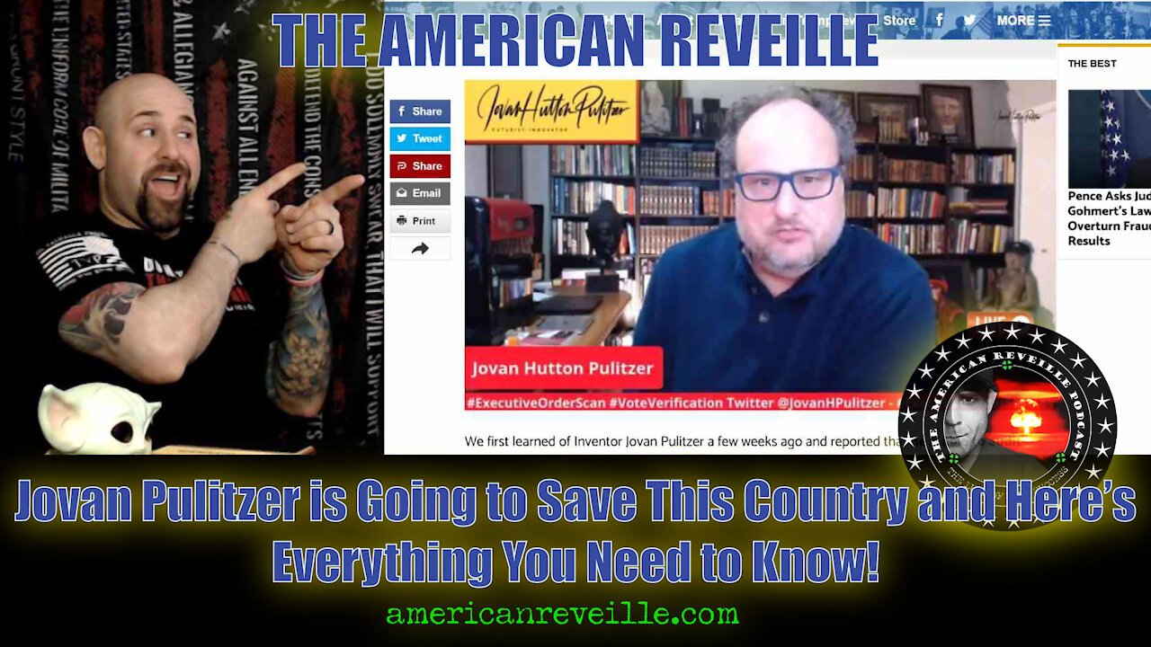 Jovan Pulitzer is Going to Save this Country and Here's Everything You Need to Know!