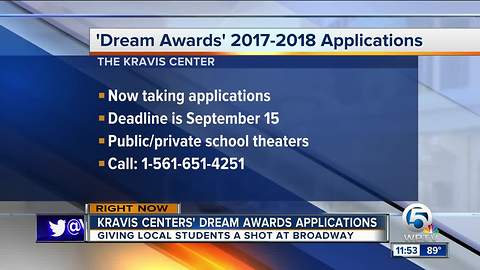 Kravis Center's Dream Awards program