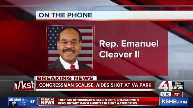 Congressman Emanuel Cleaver talks about shooting in Virginia