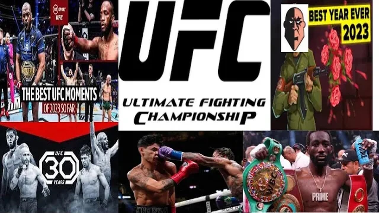 2023 Greatest Year in Combat sports (MMA/BOXING) THE MOST EPIC YEAR EVER?HERE'S WHY!/Matchups lost!
