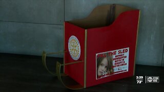 Businesses at Seminole City Center collecting toys for foster children via Red Sled Initiative