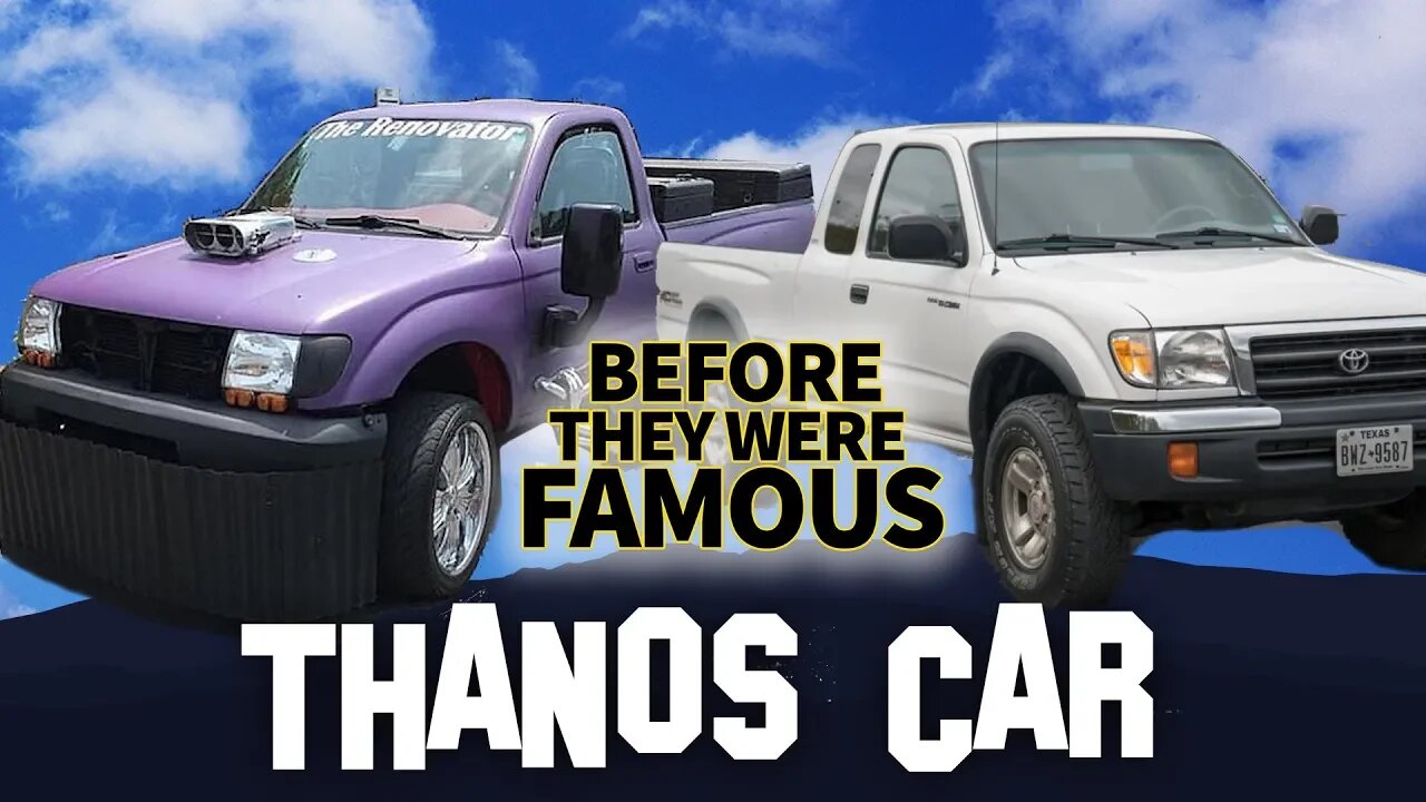 THANOS CAR | Before They Were Famous | Sean The Renovator Dank Memes