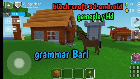 block craft 3d android gameplay Hd gramer Bari