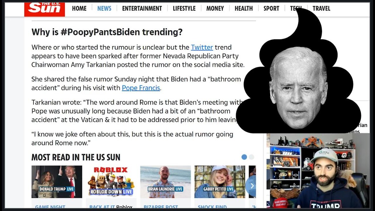 'WHY Is #PoopyPantsBiden Trending?!' | LOL