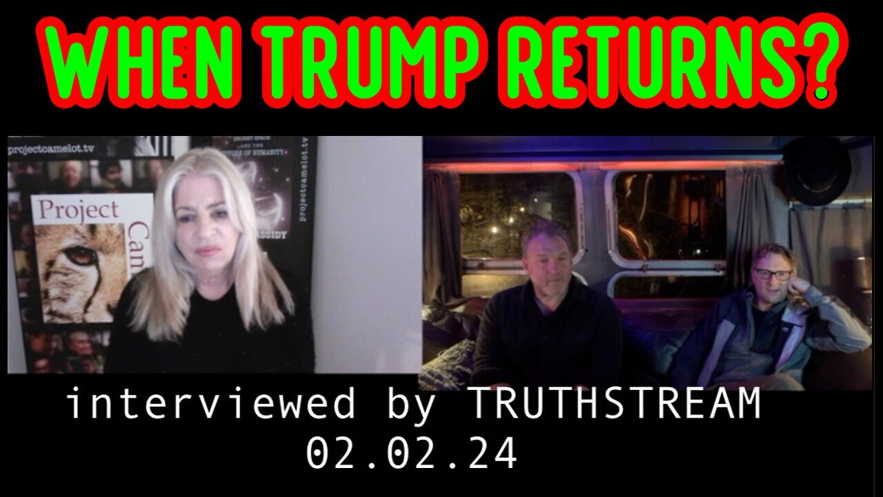 Kerry Cassidy Interviewed 2/2/24: When Trump Returns!