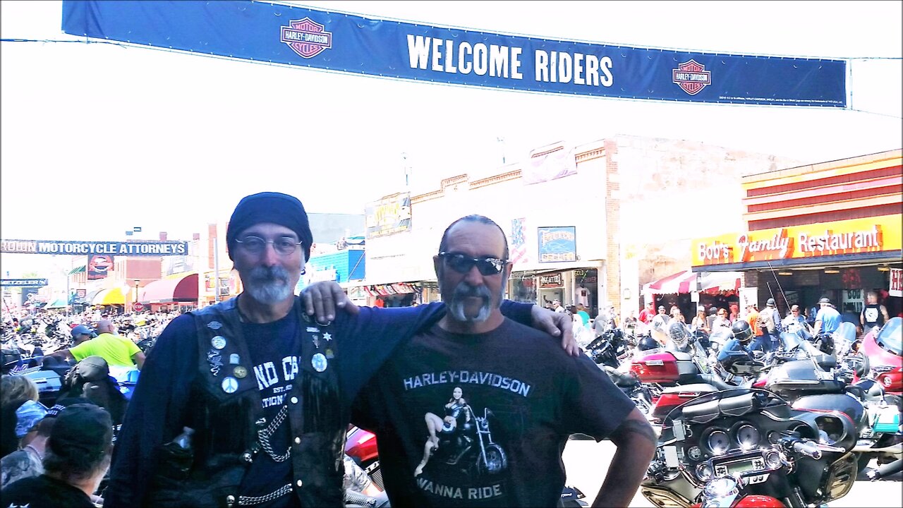 My Bro and I at Sturgis 2016