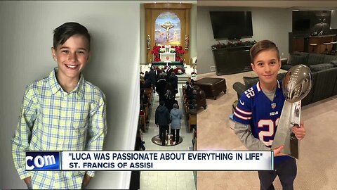 WNY boy who died from complications from the flu, laid to rest