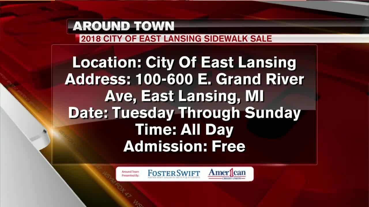 Around Town 9/11/18: East Lansing Sidewalk Sale