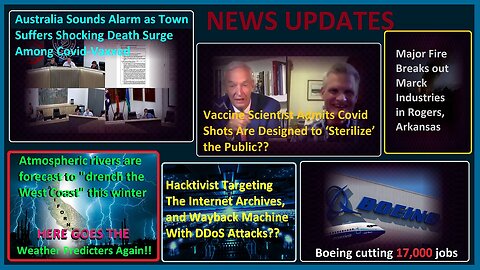 Australia Town Calls Emergency Meeting Over Death Surge & More