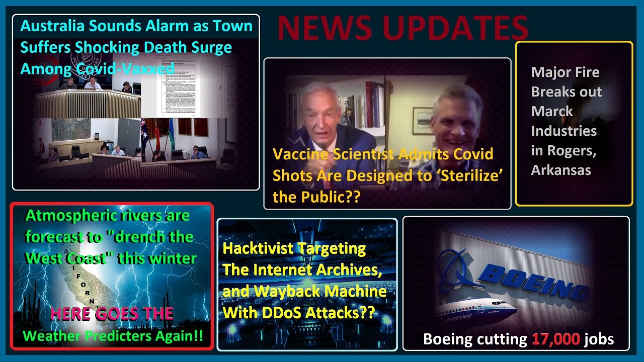 Australia Town Calls Emergency Meeting Over Death Surge & More