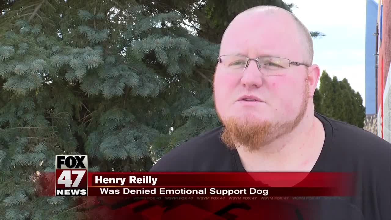 Jackson man denied emotional support dog request