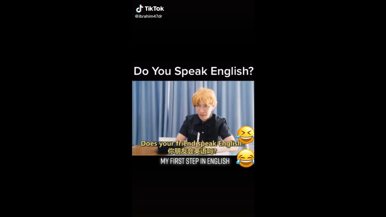 Can you speak English