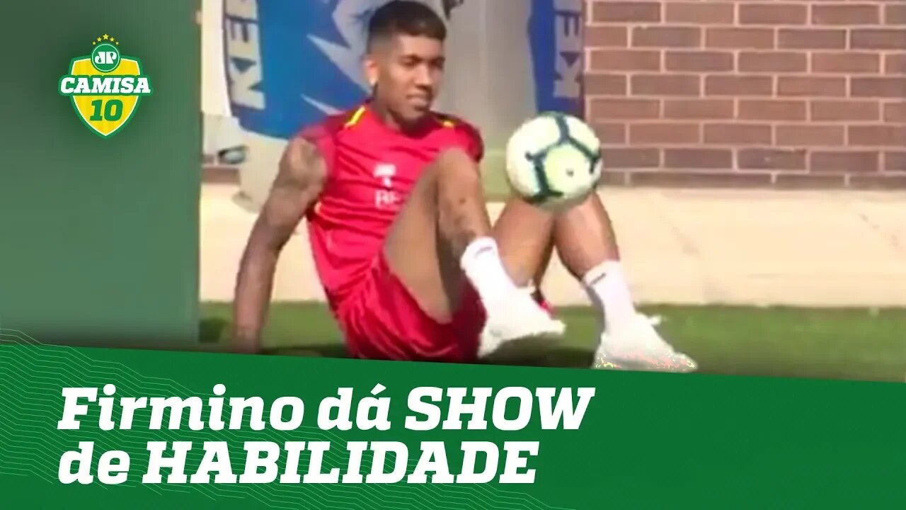 Você consegue fazer? Firmino dá SHOW de HABILIDADE em treino!