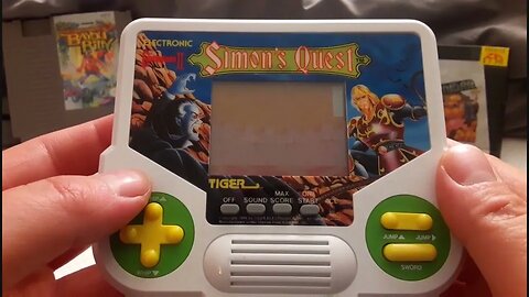 Straight Edge Game Room - Electronic Castlevania II Simon's Quest