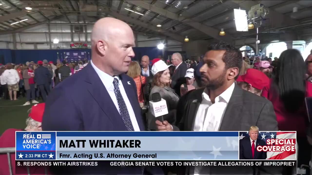 Matt Whitaker | Americans Want Law and Order