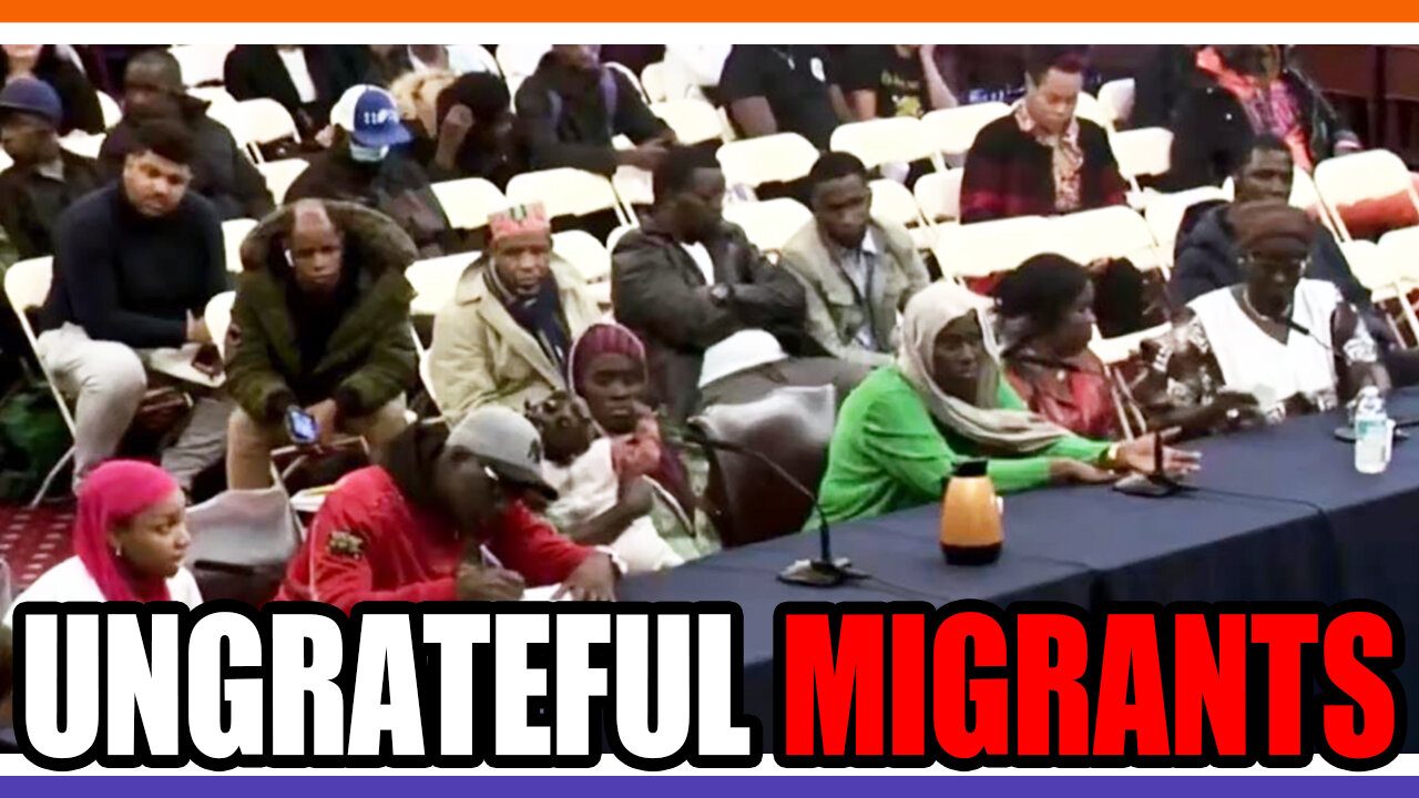 African Migrants Complain About Free Food