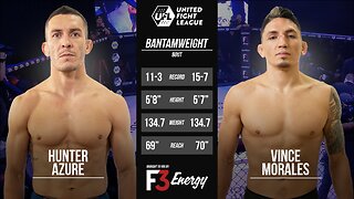 Hunter Azure vs Vince Morales | UFL Bantamweight Championship | FULL FIGHT | UFL 5