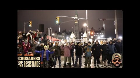 Ottawa Freedom Convoy - WE ARE THE WORLD