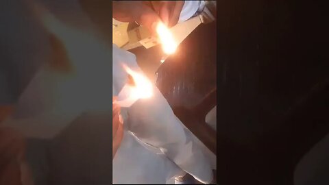 fire test of insulation paper