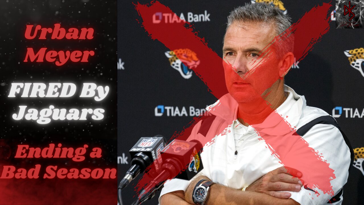 Urban Meyer Fired By Jacksonville Jaguars, Ending One of the Worst Coaching Stints in NFL History