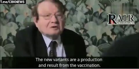 All vaccinated people will die within 2 years. Luc Montagnier