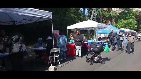 The Love on The block event on Bradhurst and 154th st-155th Street 10/8/2022 hosted by @warm_nyc