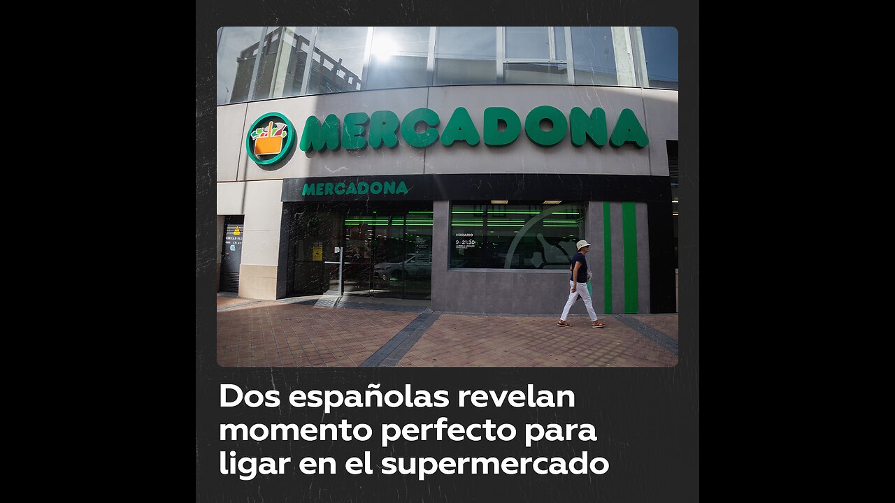 Dos españolas revelan la mejor hora para encontrar pareja en el supermercado