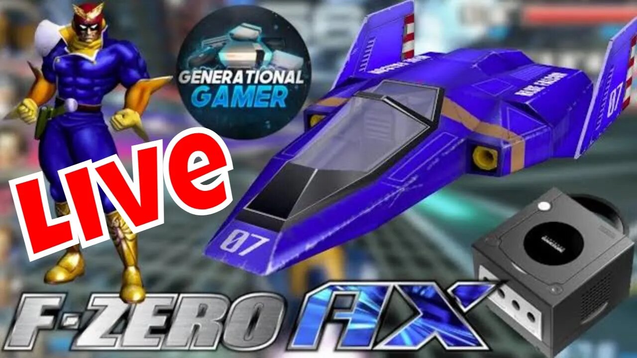 F-Zero AX on Nintendo GameCube - Live (Kaico Labs HDMI Adapter & mClassic)