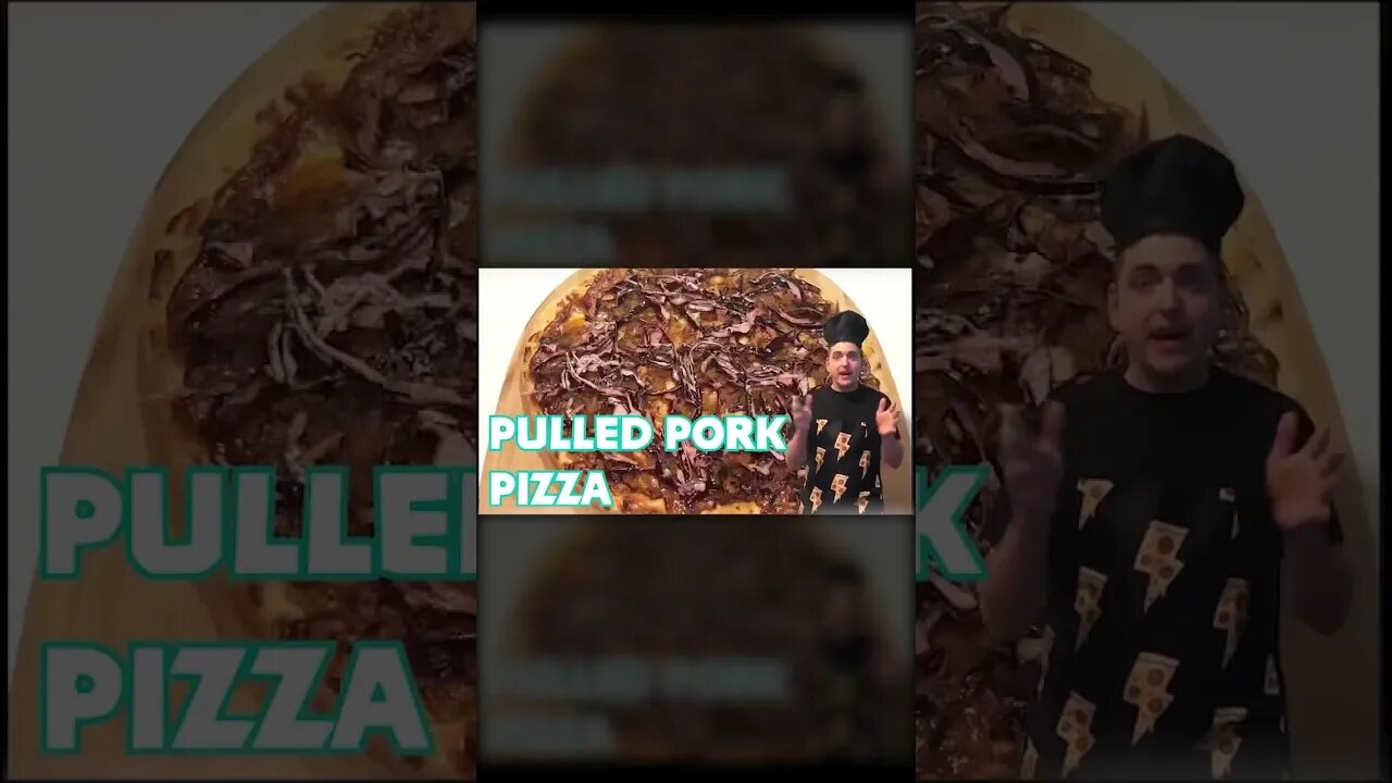 Pulled Pork Pizza | WEIRD PIZZA