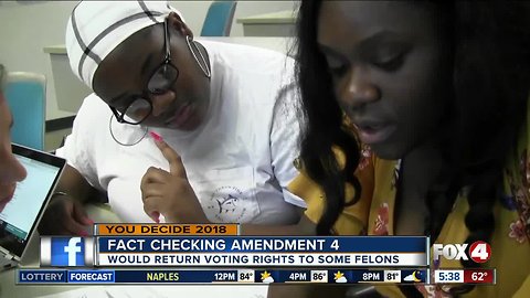 FGCU and Chris Shaw fact check Amendment 4