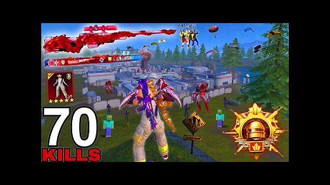 70KILLS!!🔥 IN 3 MATCHES BEST LIVIK ZOMBIE MODE GAMEPLAY😈