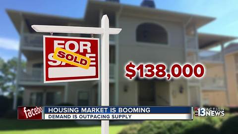 Las Vegas housing market is booming