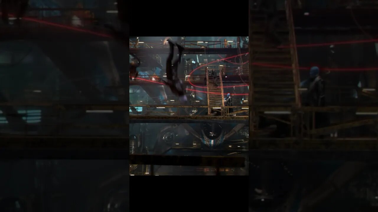 Yondu gets revenge on his fellow Ravagers #gotgvol2 #yondu #rocket #groot #jayandtheamericans