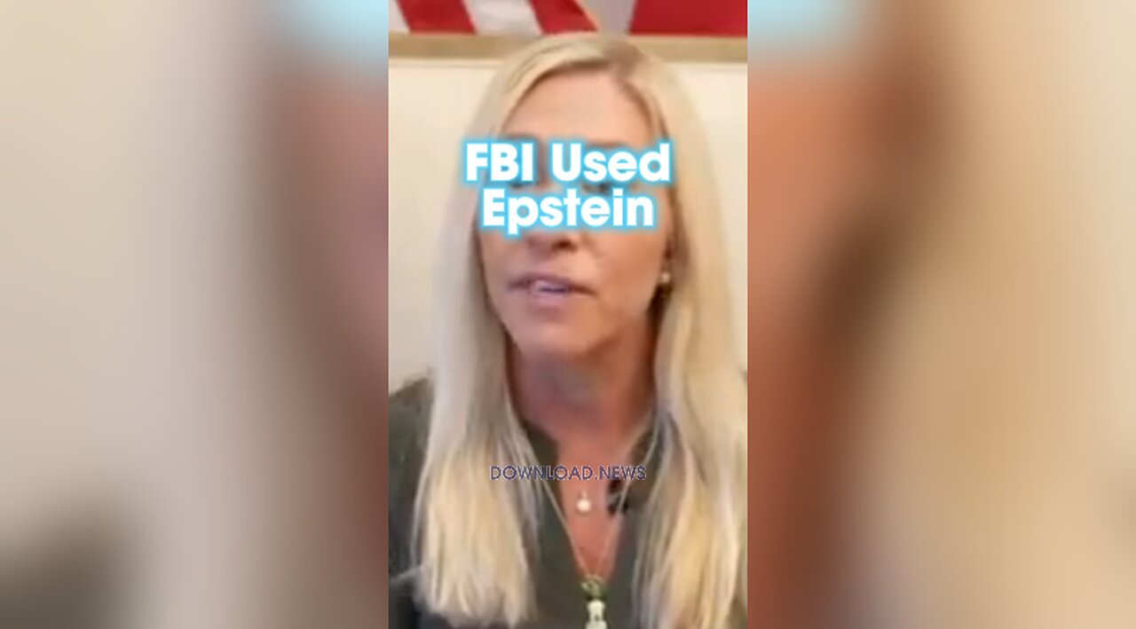 Marjorie Taylor Greene: FBI (& Mossad) Used Epstein To Entrap Future Globalists - 1/9/24