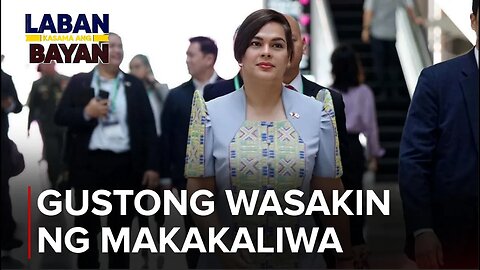 Halatang gustong wasakin ng makakaliwang grupo ang pagkatao ni VP Sara