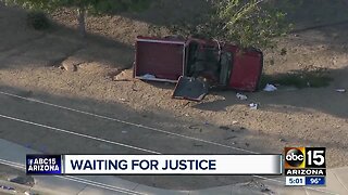 Waiting for an arrest following a deadly DUI crash