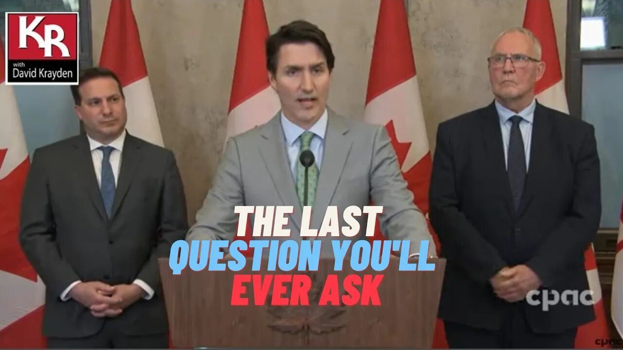 "Doesn't rebuilding trust start w you?" Reporter shocks Trudeau w tough question on public inquiry