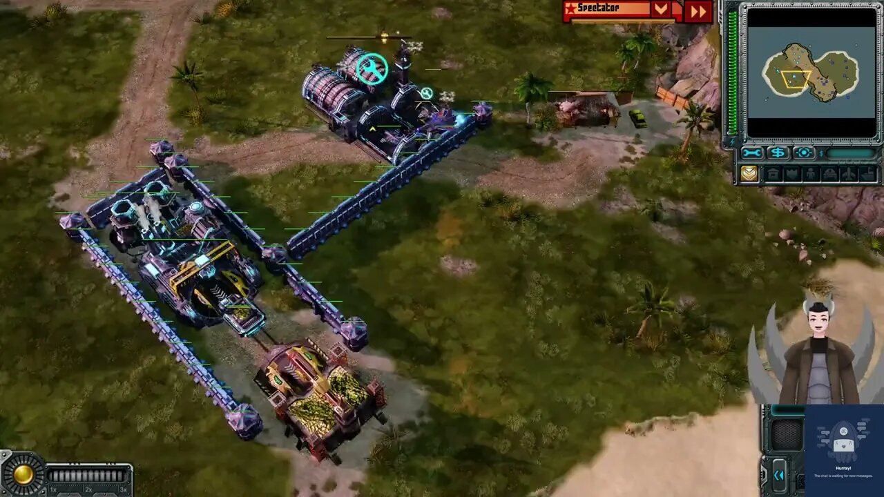 Violet (Allies) vs SuperPower (Empire) || Red Alert 3