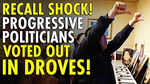 Multiple Bay Area Progressive politicians and recalled or lose elections