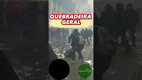 🚷PROTESTOS e CONFRONTOS na FRANÇA #shortsyoutube #shorts #short