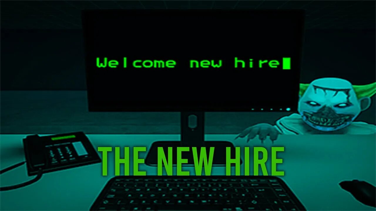 The New Hire (No Commentary) - Indie Horror Game