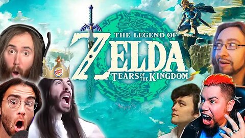 Reacting to Legend of Zelda: Tears of the Kingdom Reactions