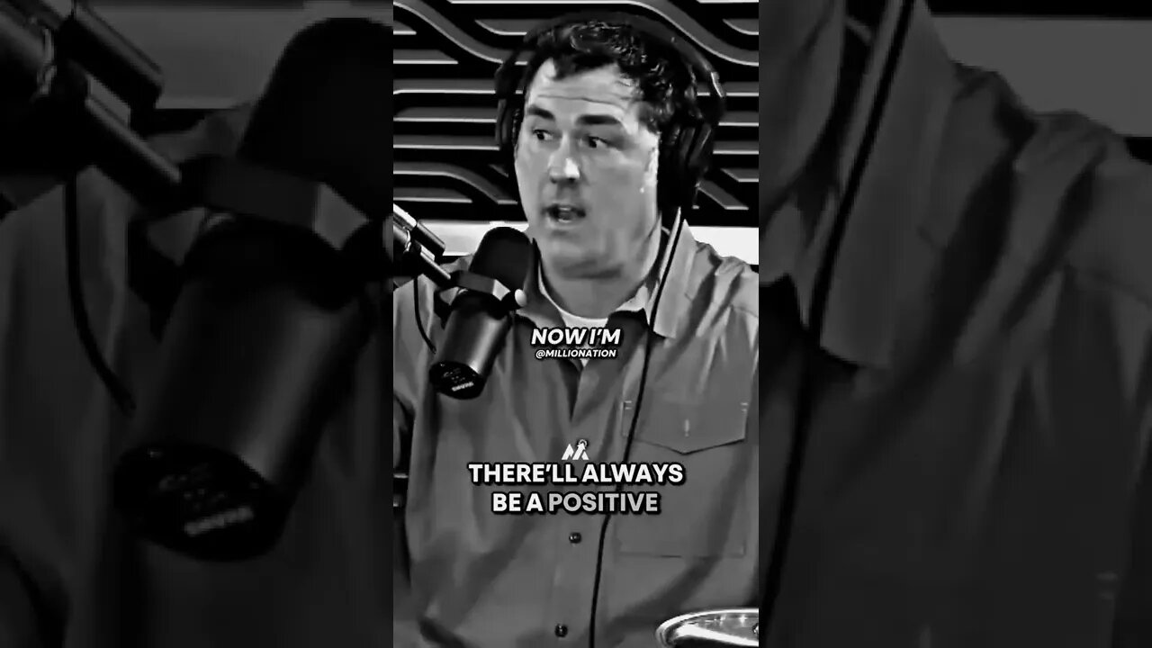 There's a positive in every situation. You just have to find it. #marcusluttrell #joerogan