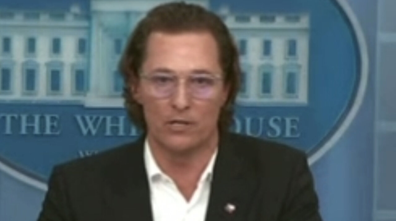 ⚫️Matthew McConaughey Shilling For Joe💩