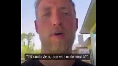 If it’s not a virus, then what made me sick? - Summed up perfectly by Alec Zeck