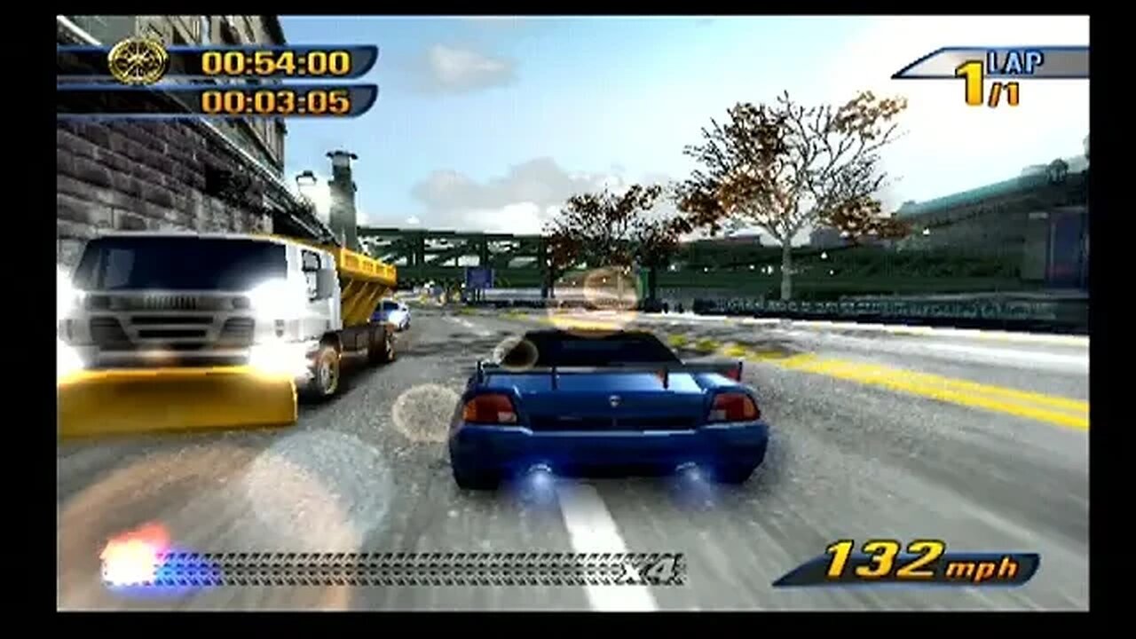 Burnout 3: Takedown Walkthrough! Burning Lap Part or Level 6!