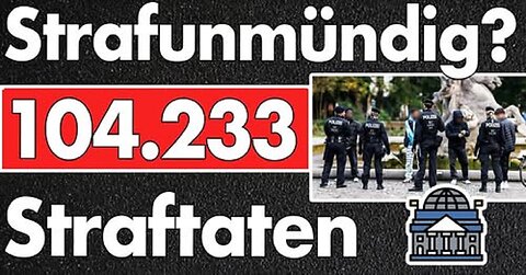 Unter 14? Über 100.000 Straftaten ohne Konsequenzen für junge Täter! Mit Nasenring durch die Manege