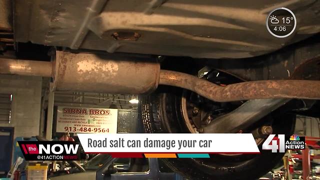 De-icing salt can lead to car problems