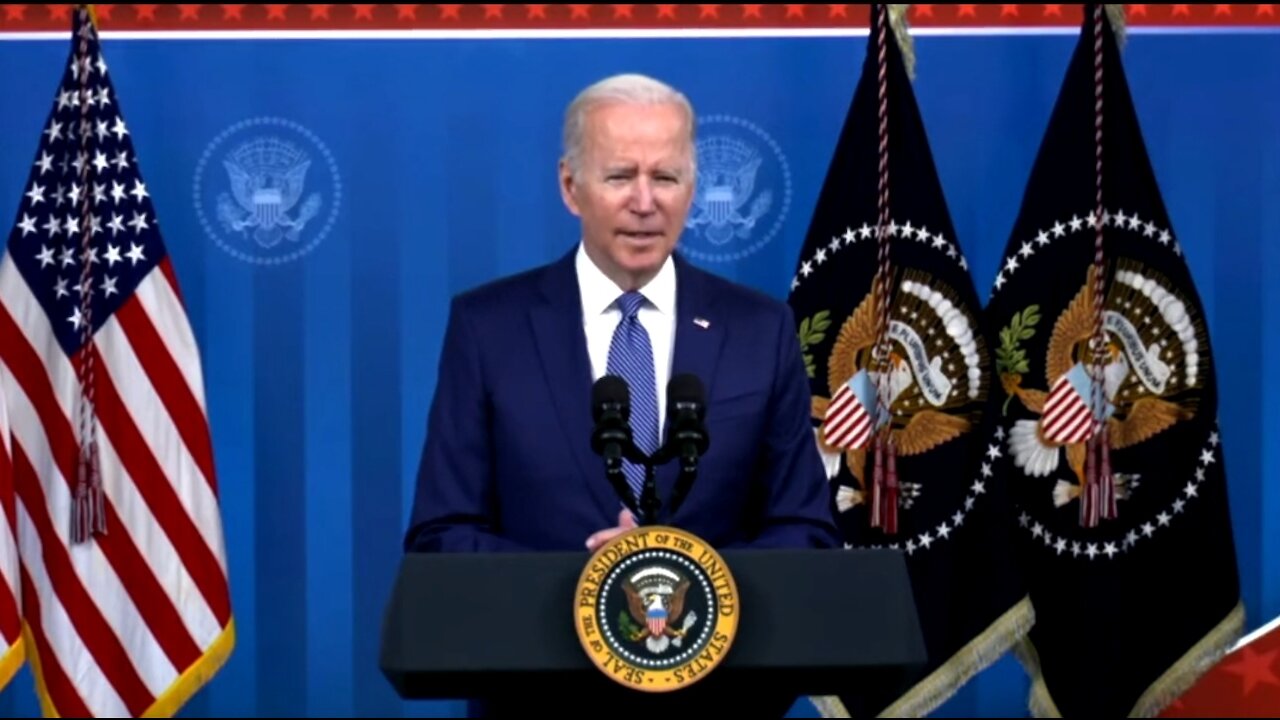 Biden: There Is No Supply Chain Crisis